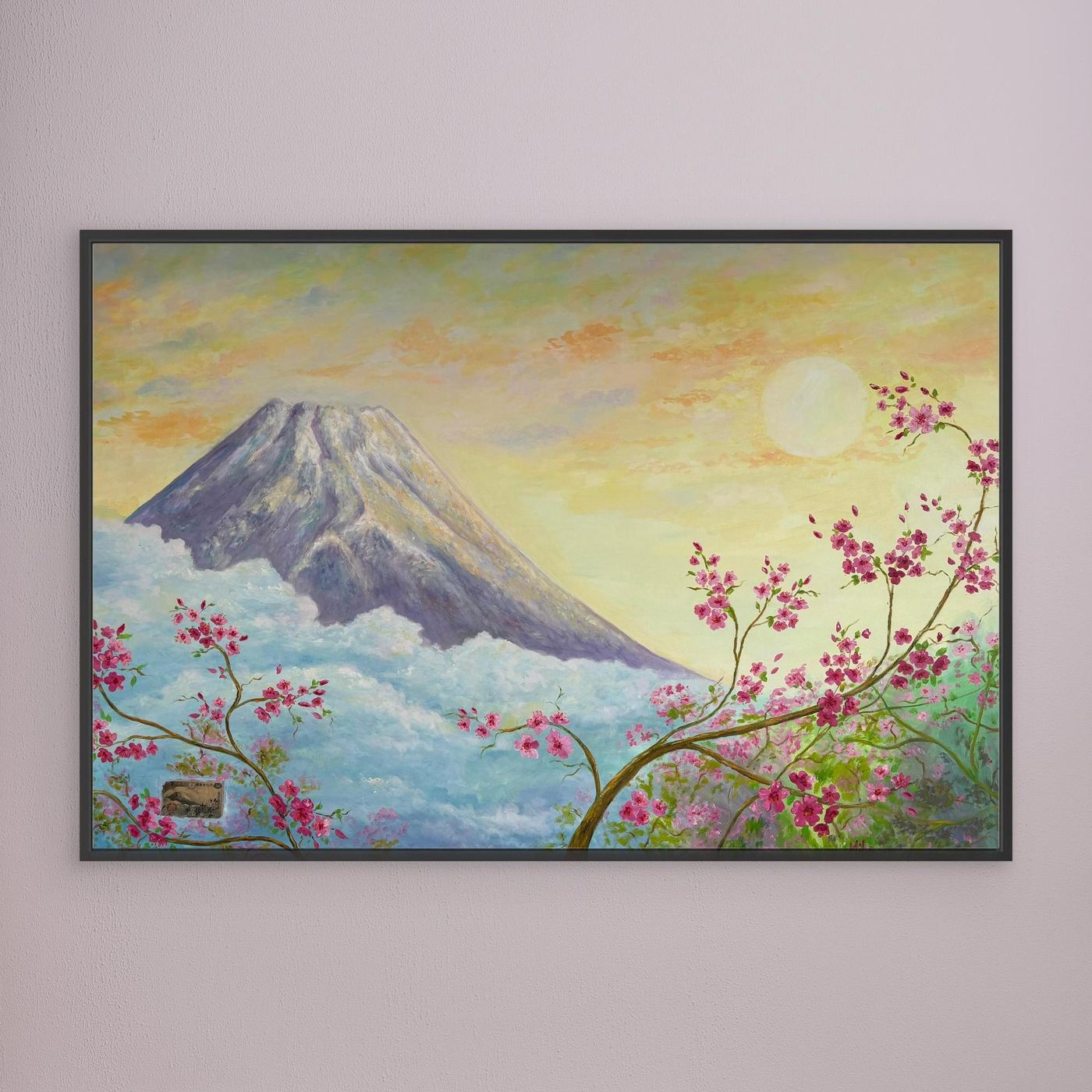 Monte Fuji e Fiori di Ciliegio 