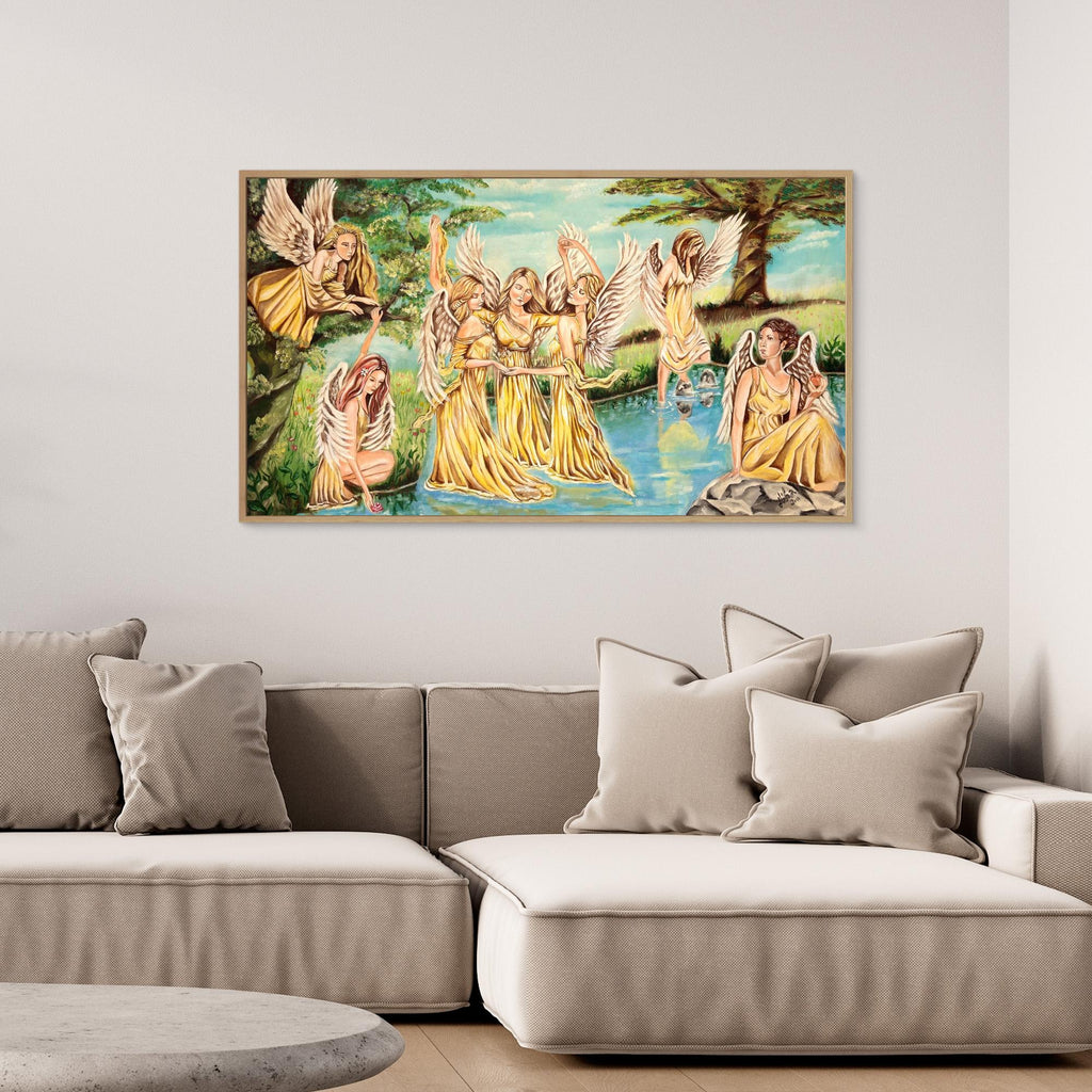 Il Ballo degli Angeli Stampa Fine Art 