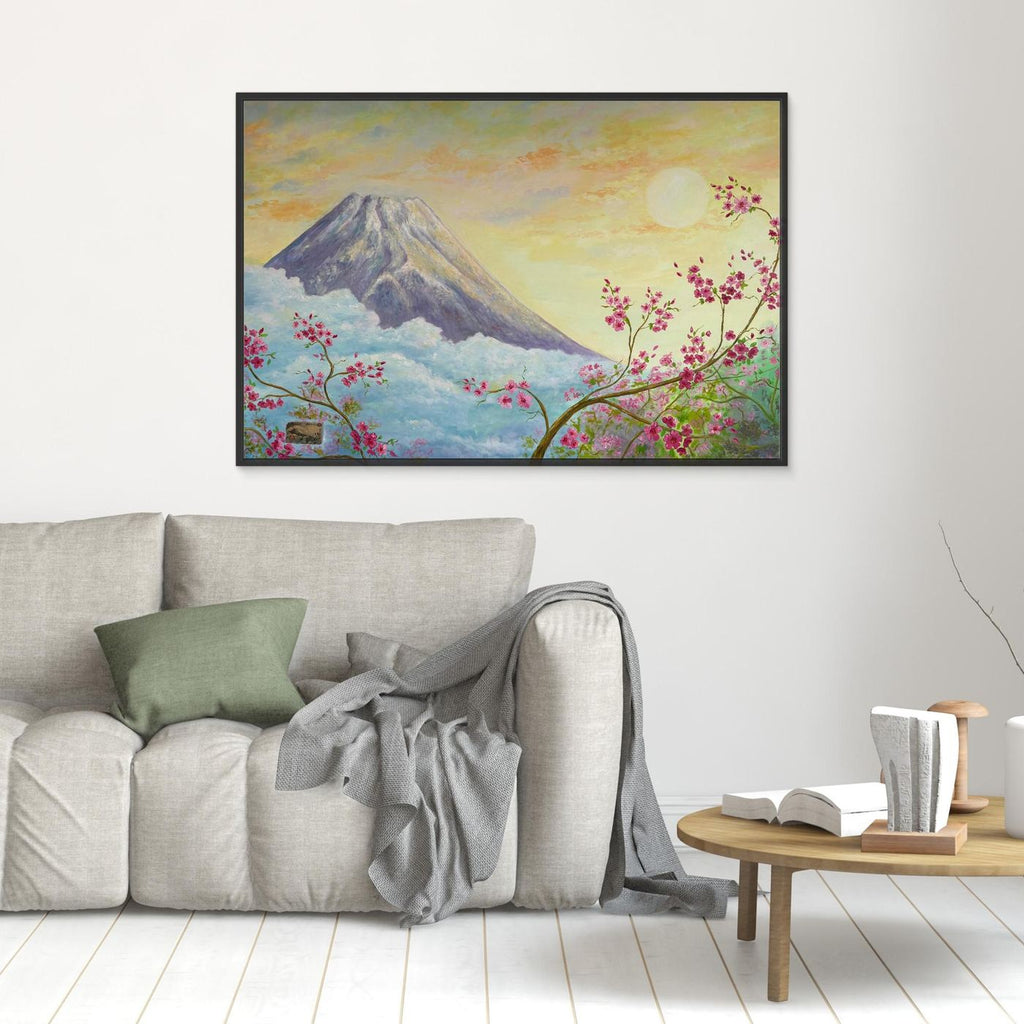 Monte Fuji e Fiori di Ciliegio 