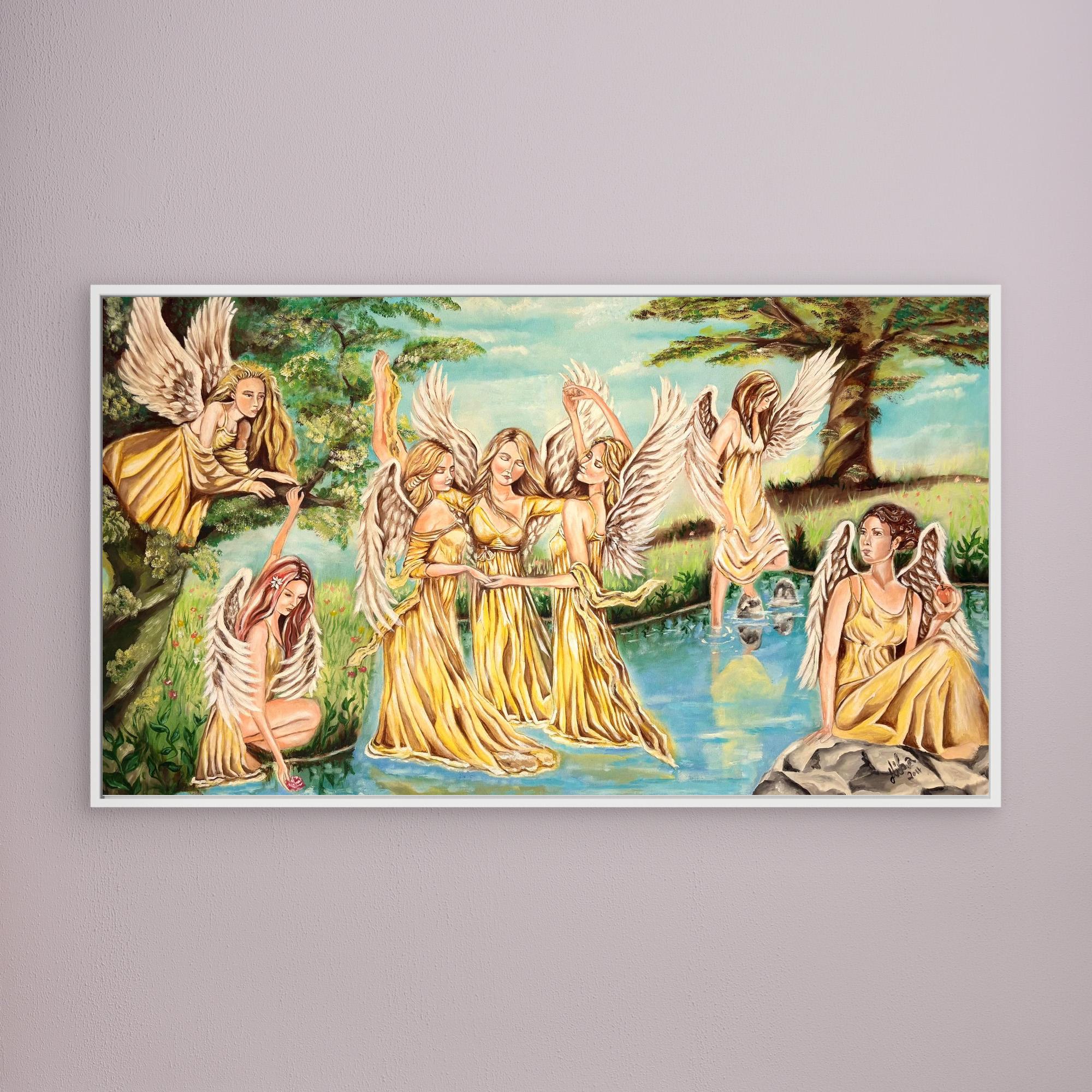 Il Ballo degli Angeli Stampa Fine Art 