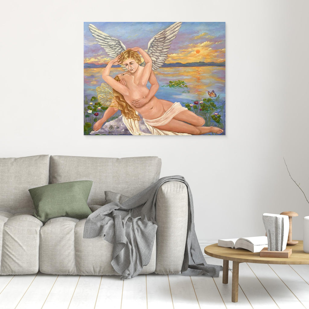 Amore e Psiche Stampa Fine Art