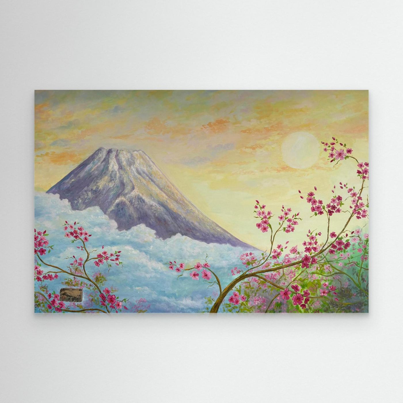 Monte Fuji e Fiori di Ciliegio 