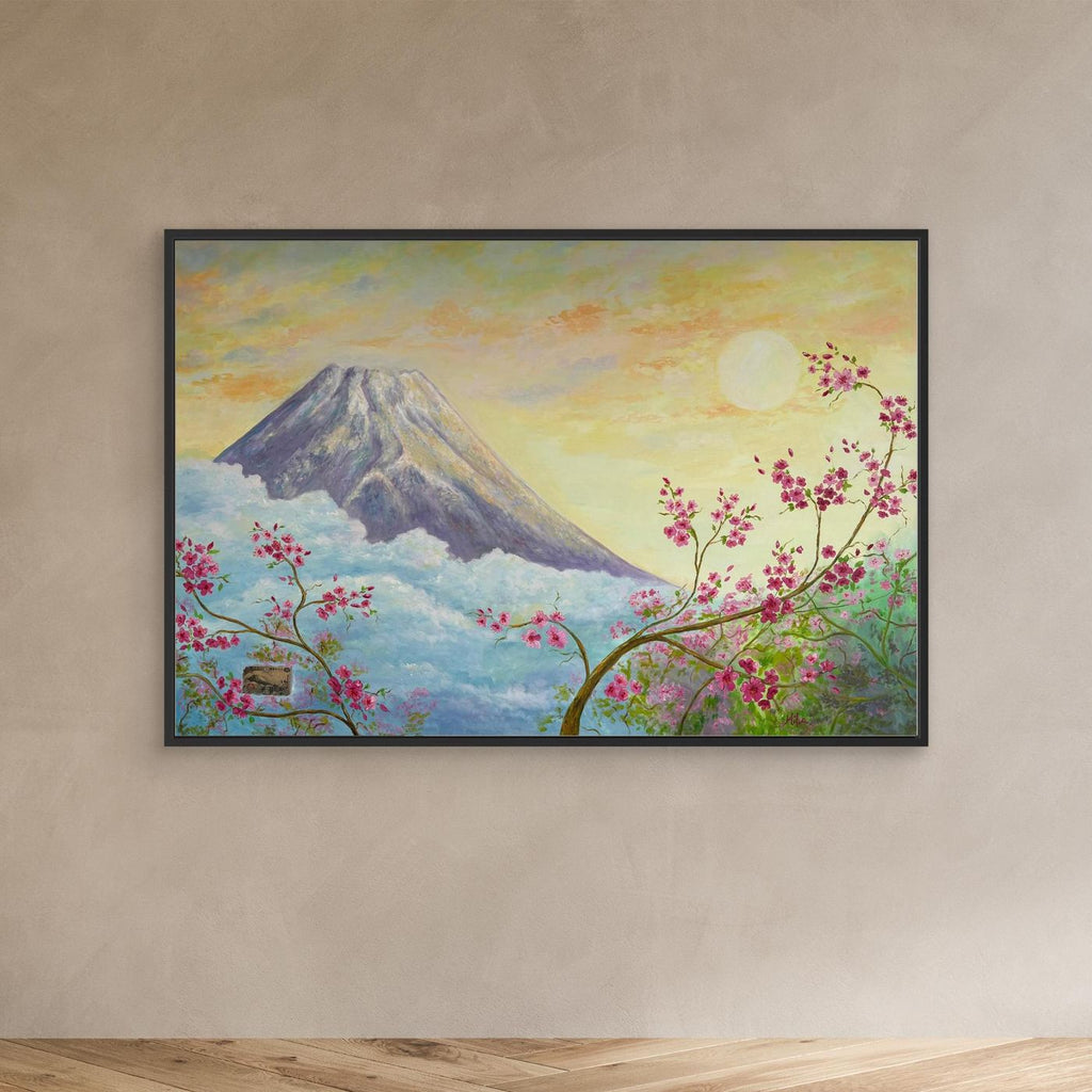 Monte Fuji e Fiori di Ciliegio 