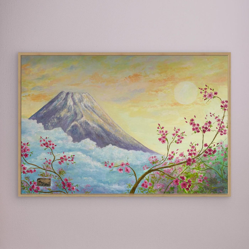 Monte Fuji e Fiori di Ciliegio 