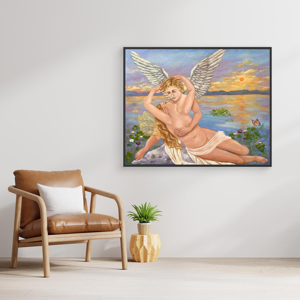 Amore e Psiche Stampa Fine Art