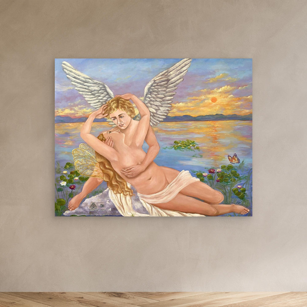 Amore e Psiche Stampa Fine Art