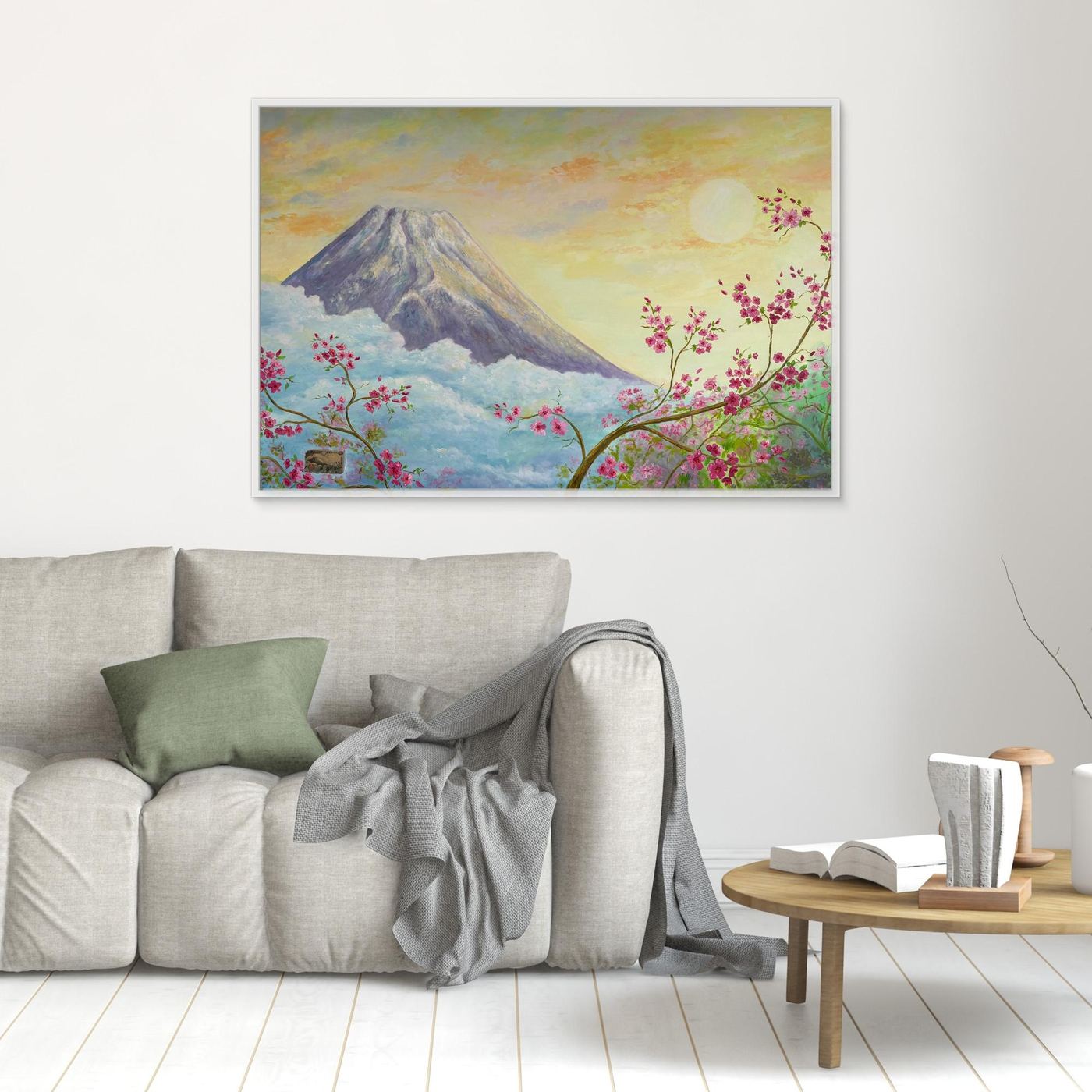 Monte Fuji e Fiori di Ciliegio 