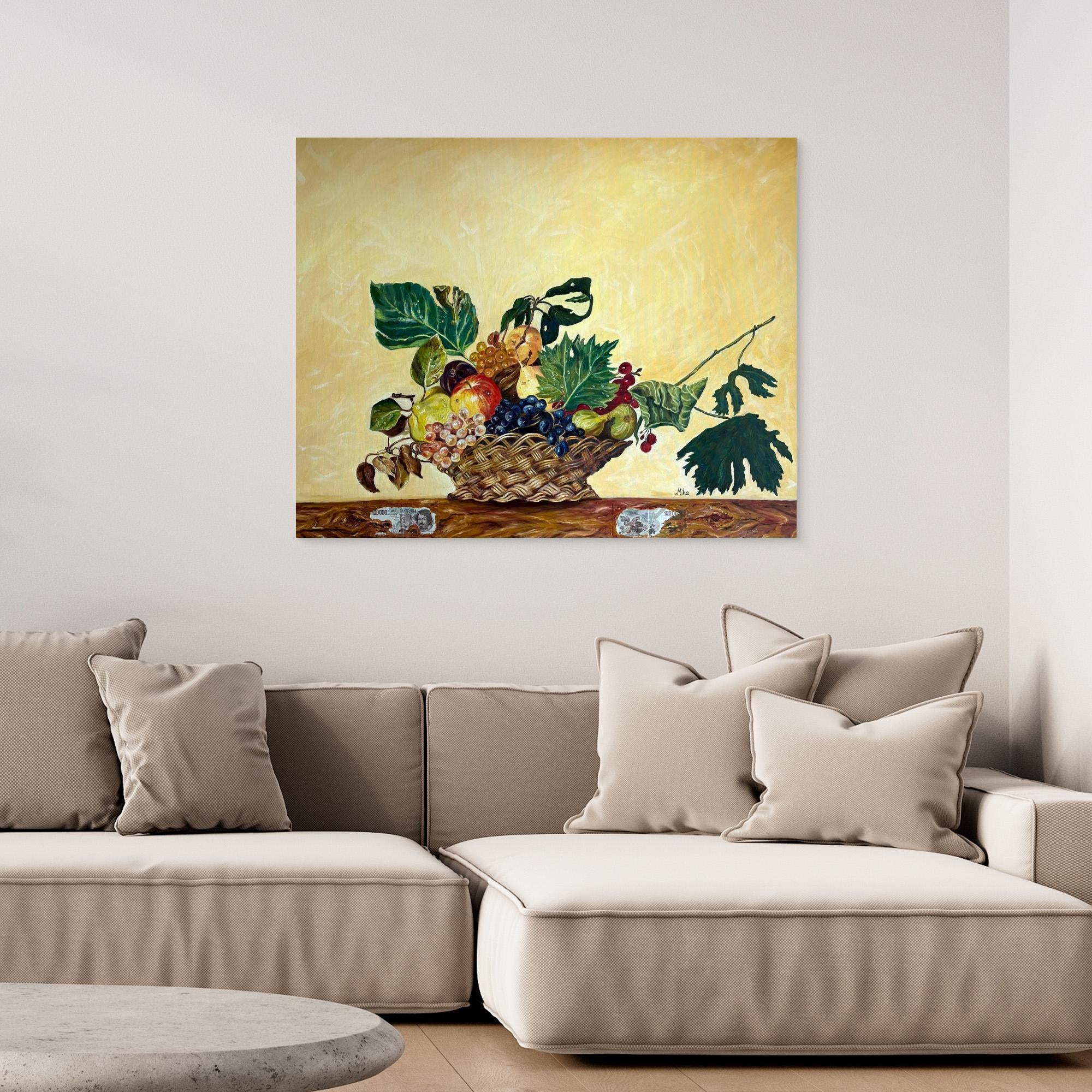 Omaggio a Caravaggio Stampa Fine Art