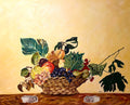 Omaggio Caravaggio Cesto di frutta