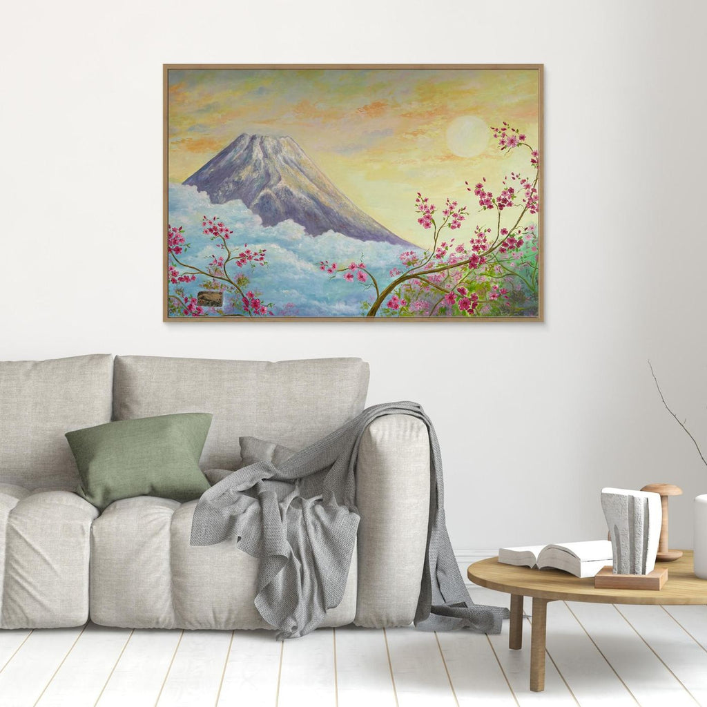 Monte Fuji e Fiori di Ciliegio 