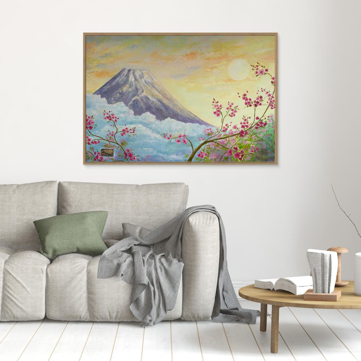 Monte Fuji e Fiori di Ciliegio 