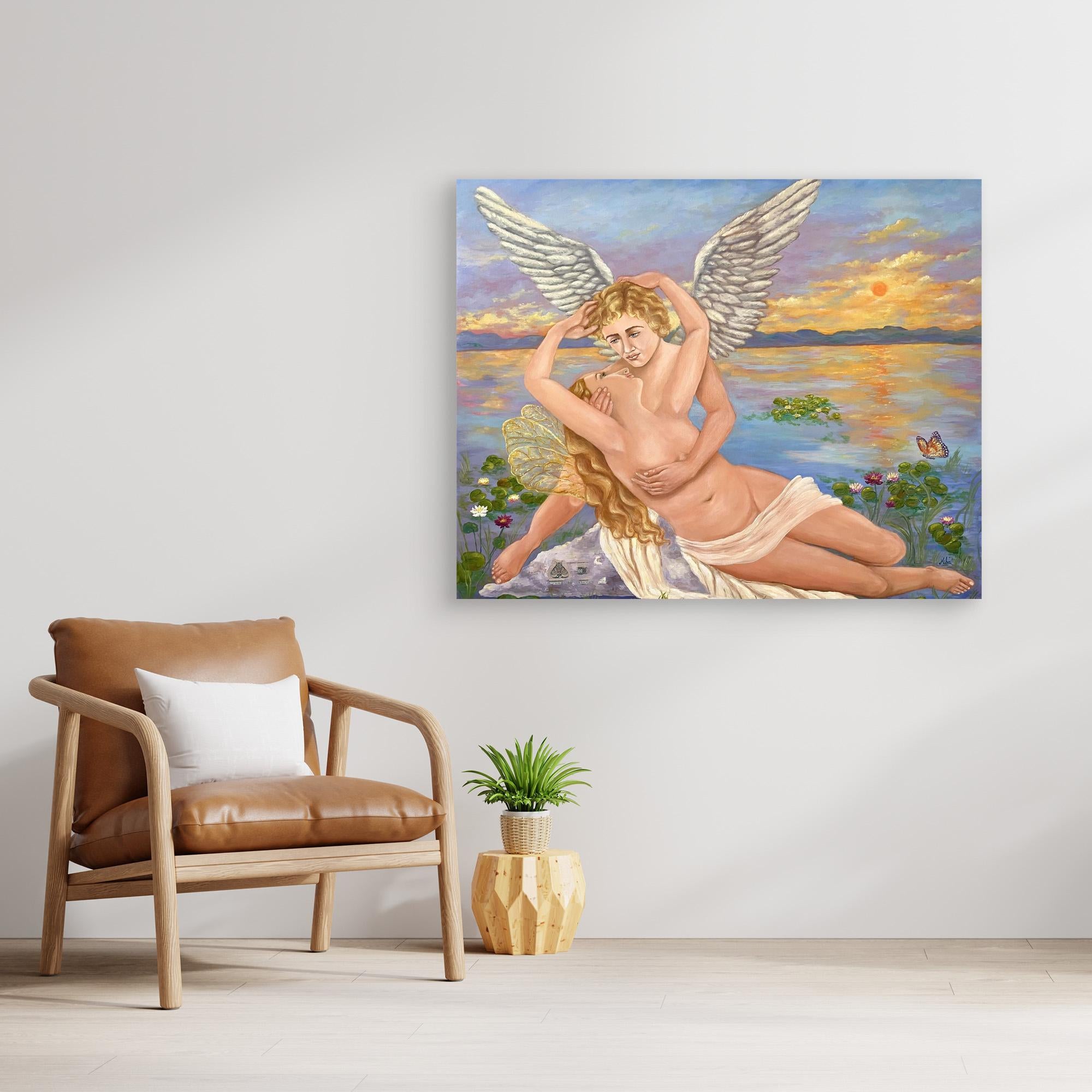 Amore e Psiche Stampa Fine Art