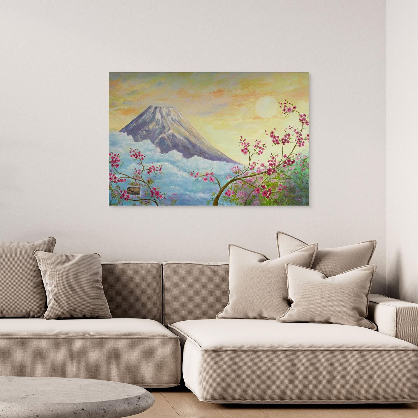 Monte Fuji e Fiori di Ciliegio 