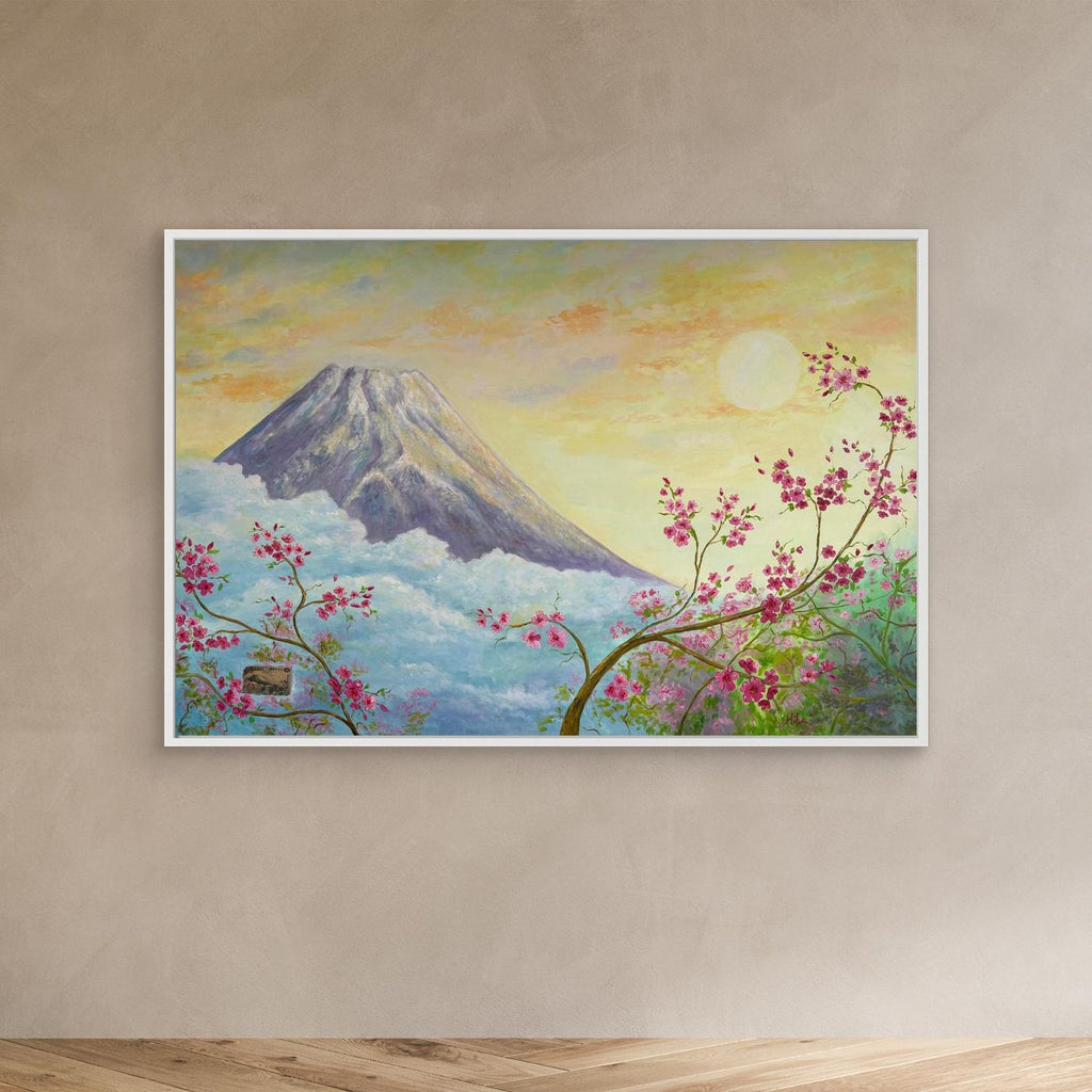 Monte Fuji e Fiori di Ciliegio 