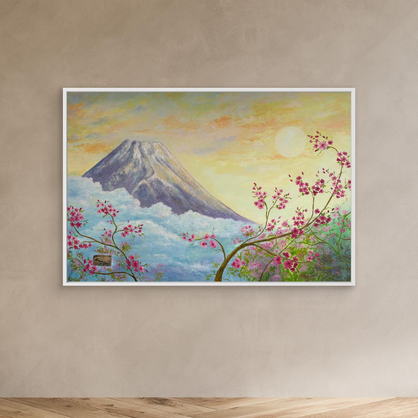 Monte Fuji e Fiori di Ciliegio 