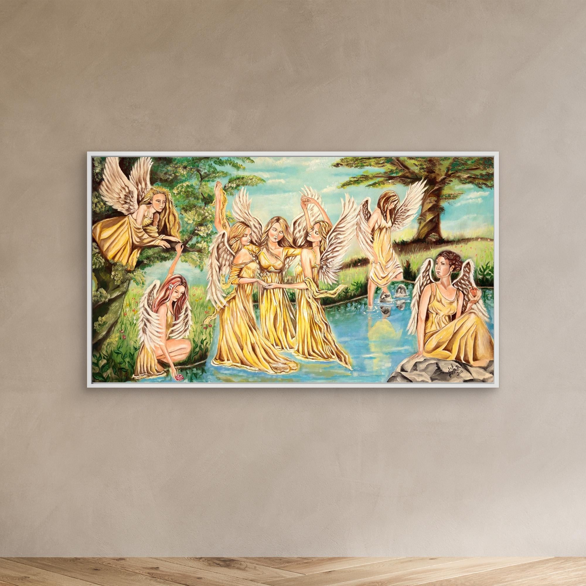 Il Ballo degli Angeli Stampa Fine Art 