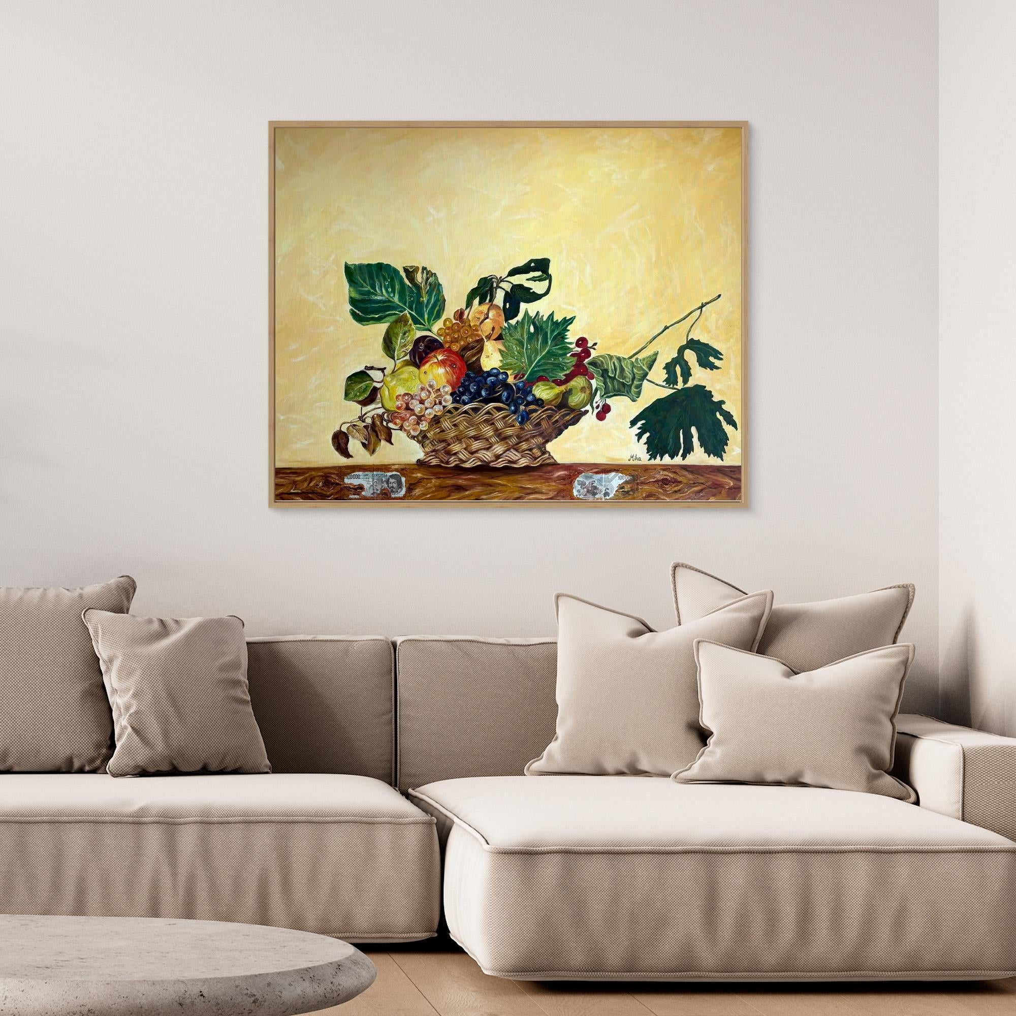 Omaggio a Caravaggio Stampa Fine Art
