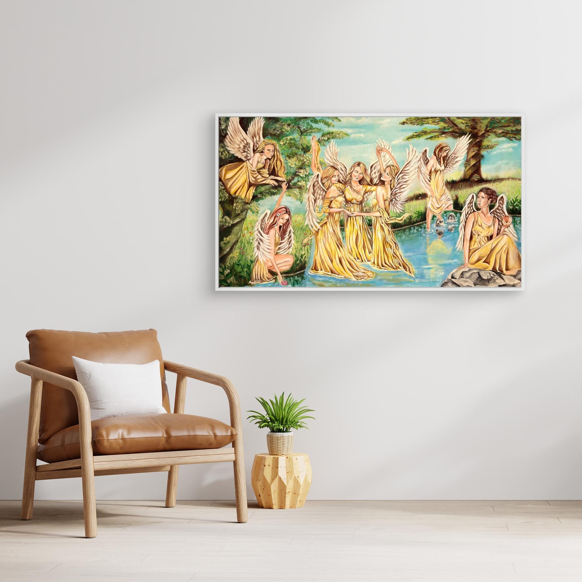 Il Ballo degli Angeli Stampa Fine Art 