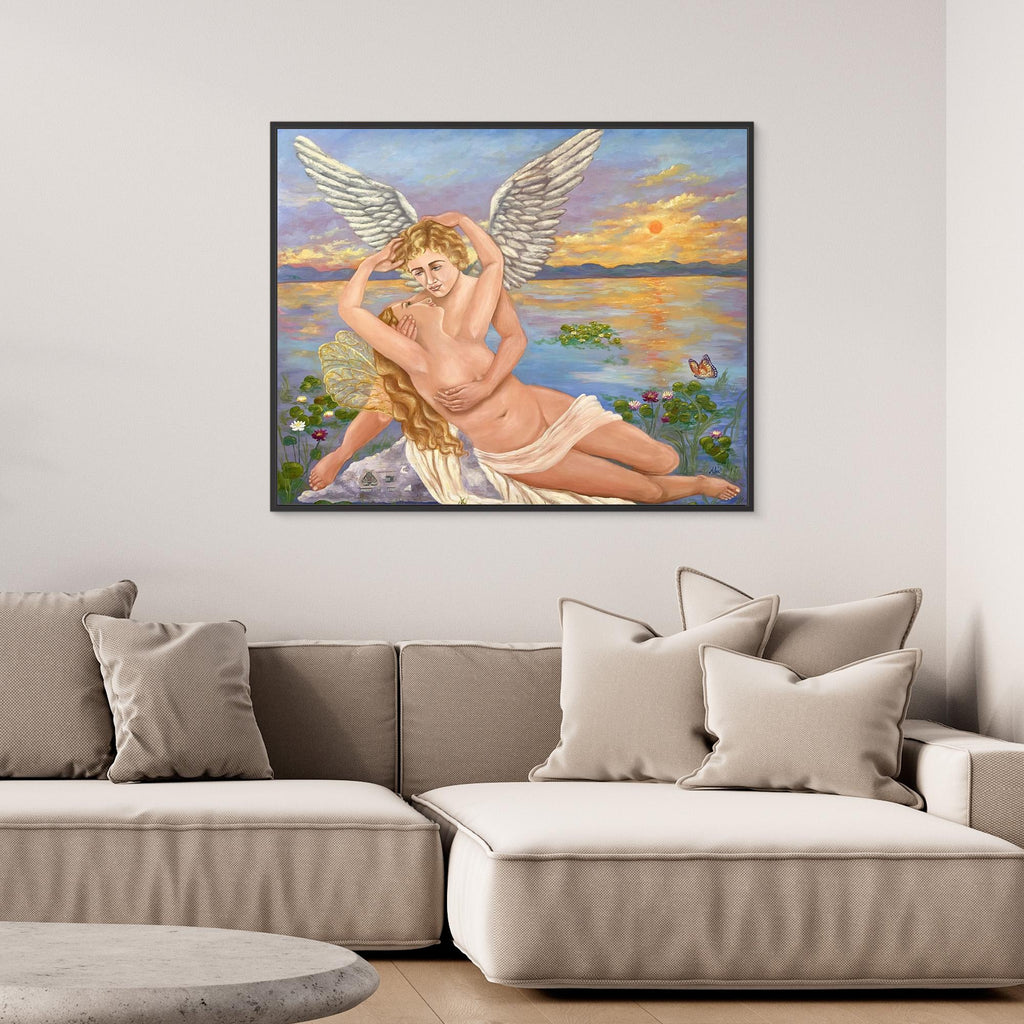 Amore e Psiche Stampa Fine Art