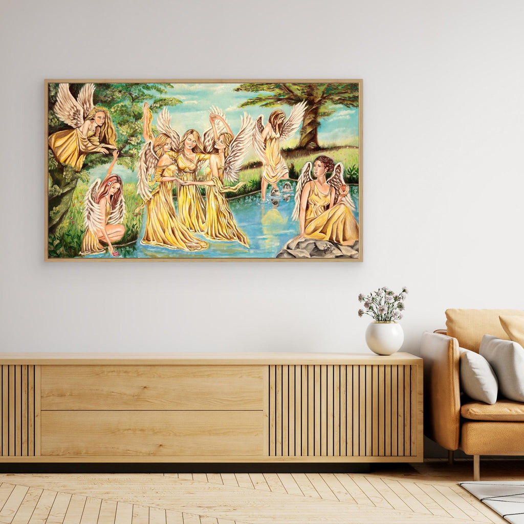 Il Ballo degli Angeli Stampa Fine Art 