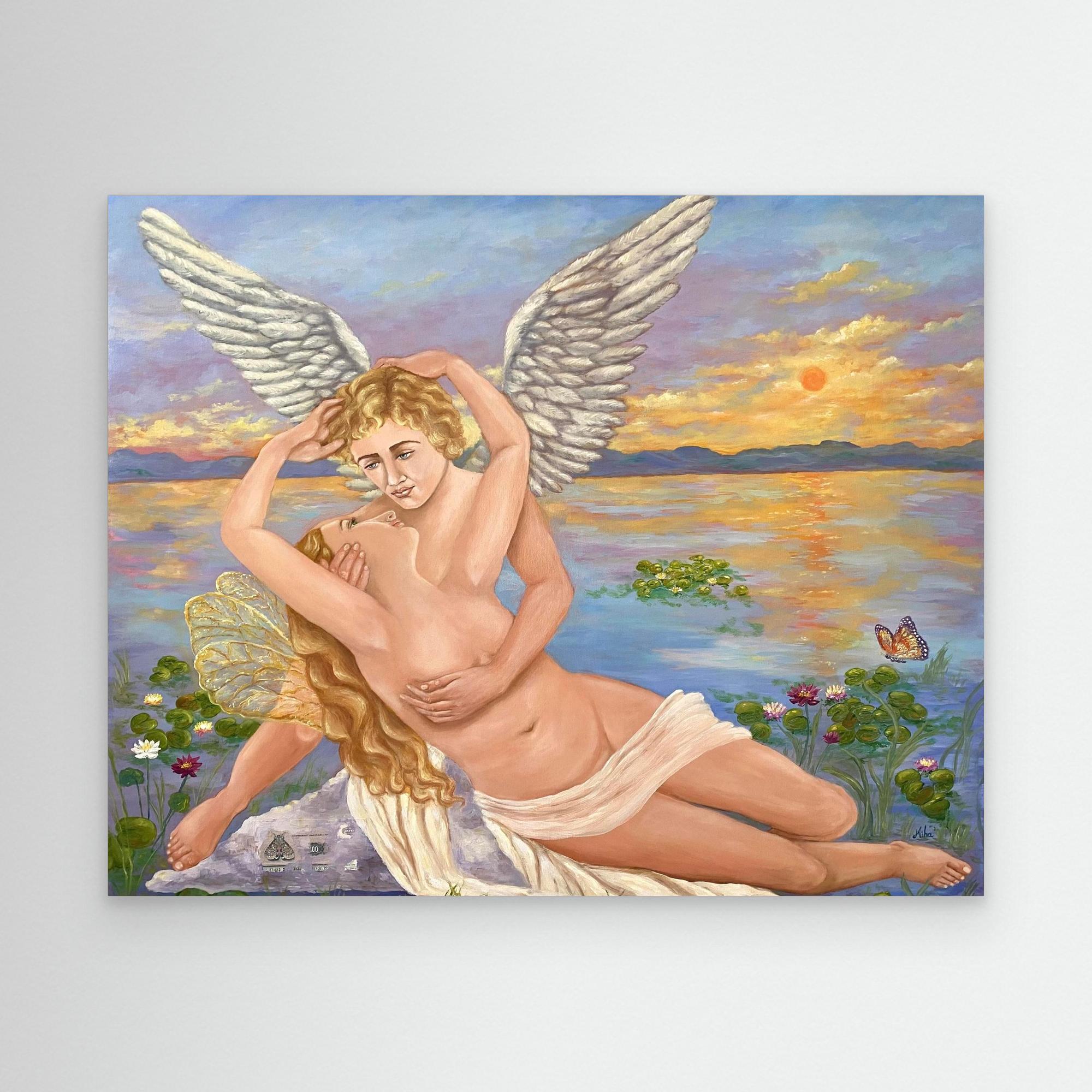 Amore e Psiche Stampa Fine Art