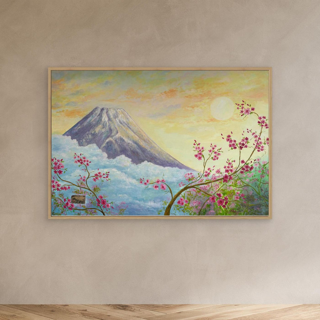 Monte Fuji e Fiori di Ciliegio 