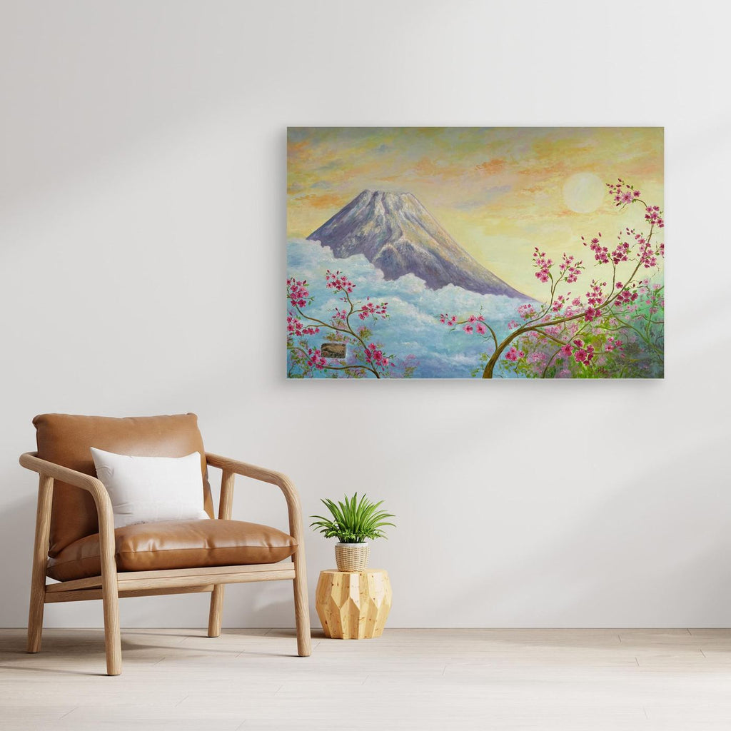 Monte Fuji e Fiori di Ciliegio 