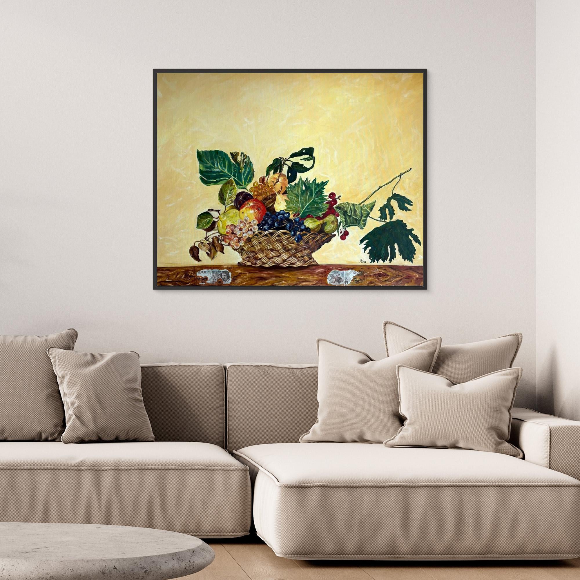 Omaggio a Caravaggio Stampa Fine Art