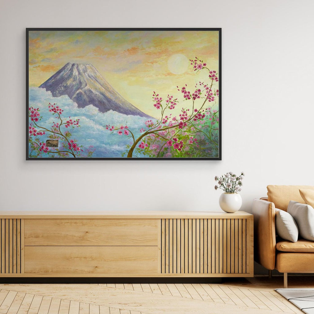 Monte Fuji e Fiori di Ciliegio 