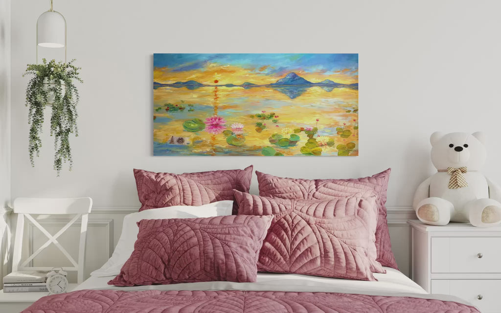 Fior di Loto al Tramonto
(Lotus Flower at Sunset)