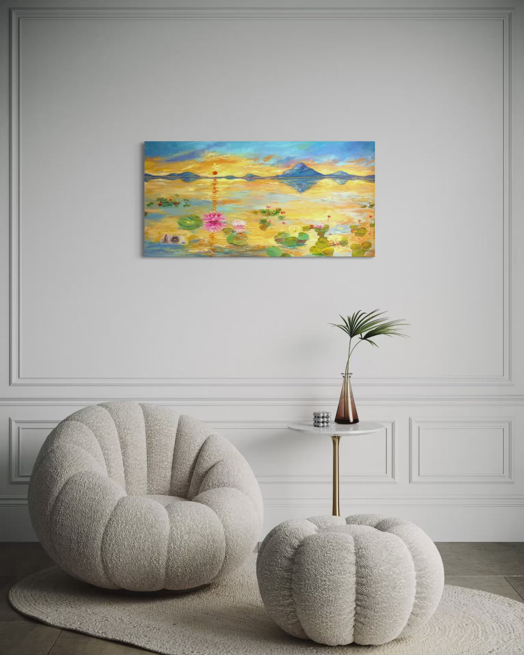 Fior di Loto al Tramonto
(Lotus Flower at Sunset)