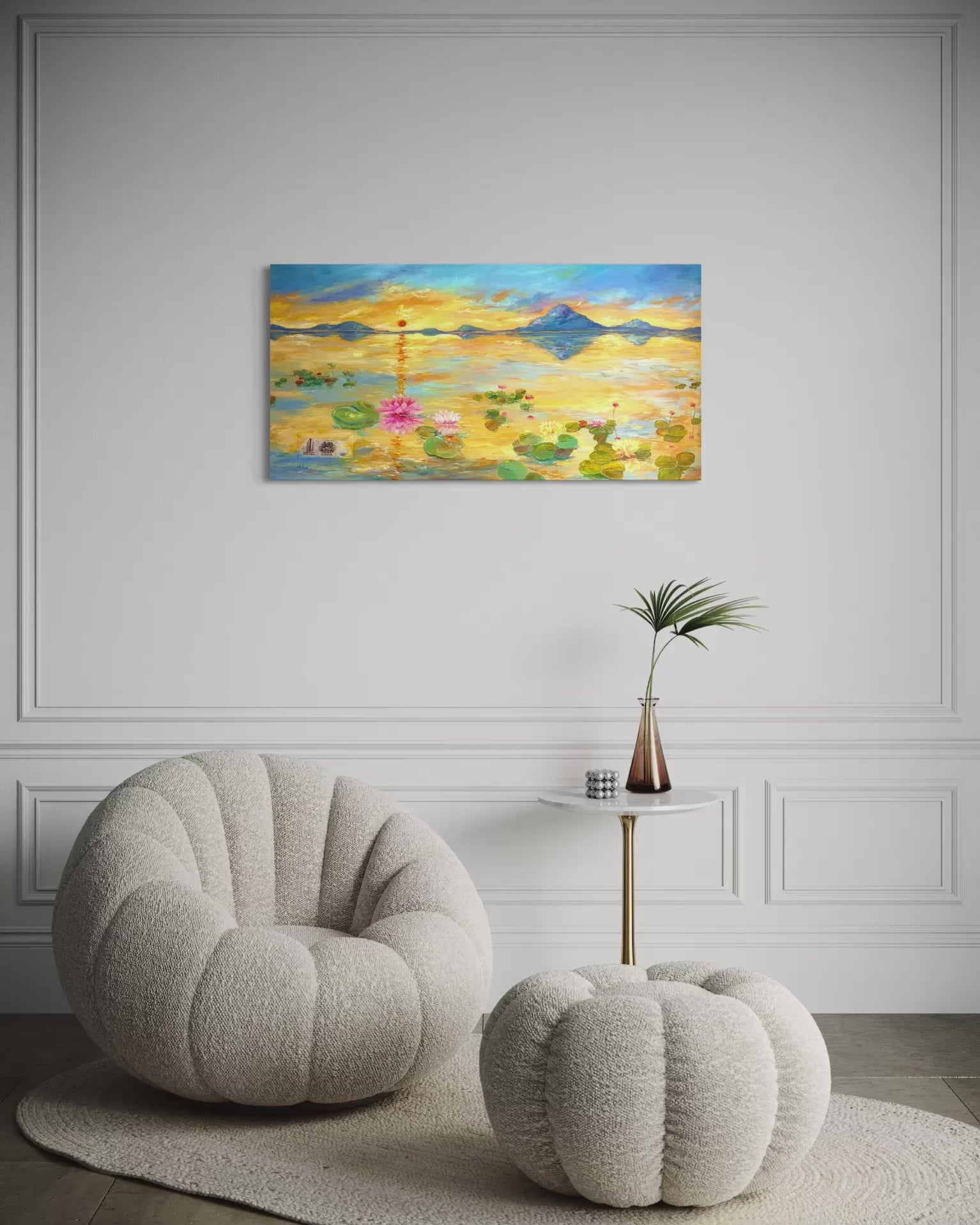 Fior di Loto al Tramonto
(Lotus Flower at Sunset)