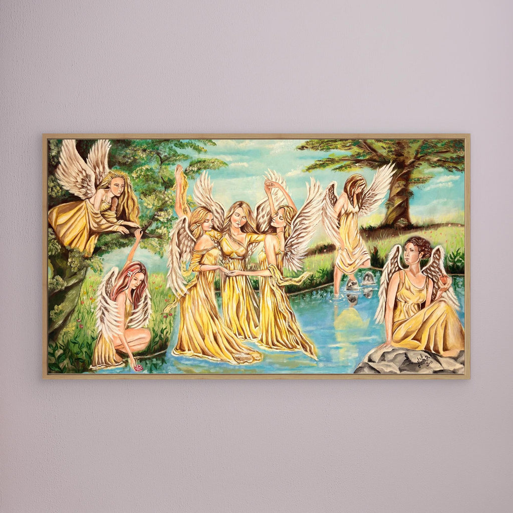 Il Ballo degli Angeli Stampa Fine Art 