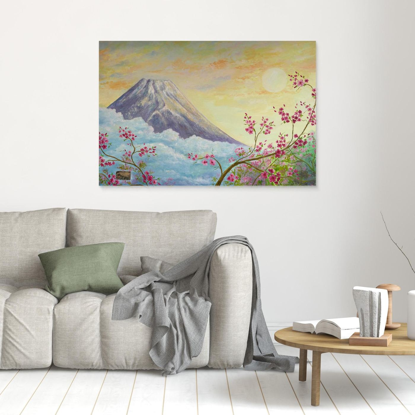 Monte Fuji e Fiori di Ciliegio 