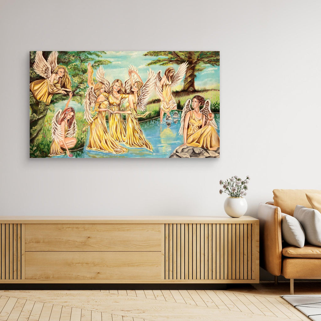 Il Ballo degli Angeli Stampa Fine Art 