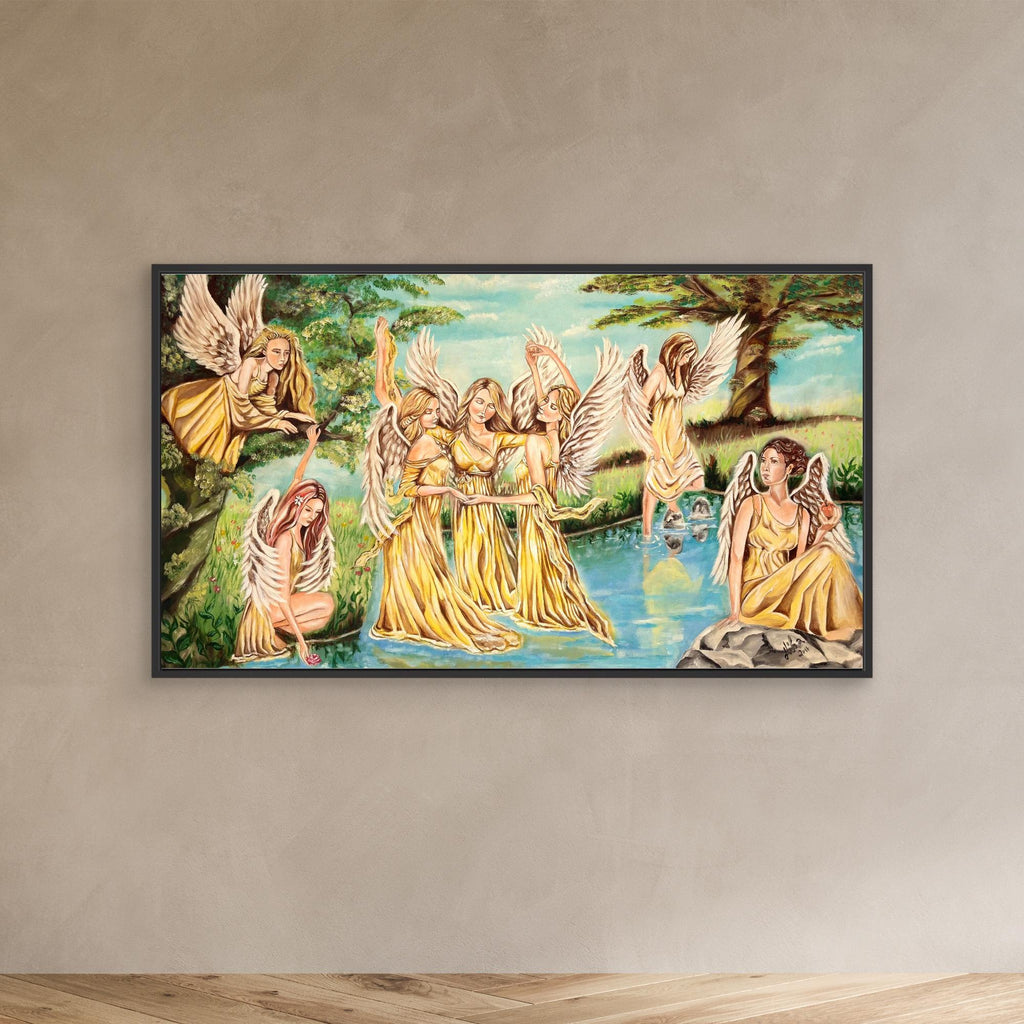 Il Ballo degli Angeli Stampa Fine Art 