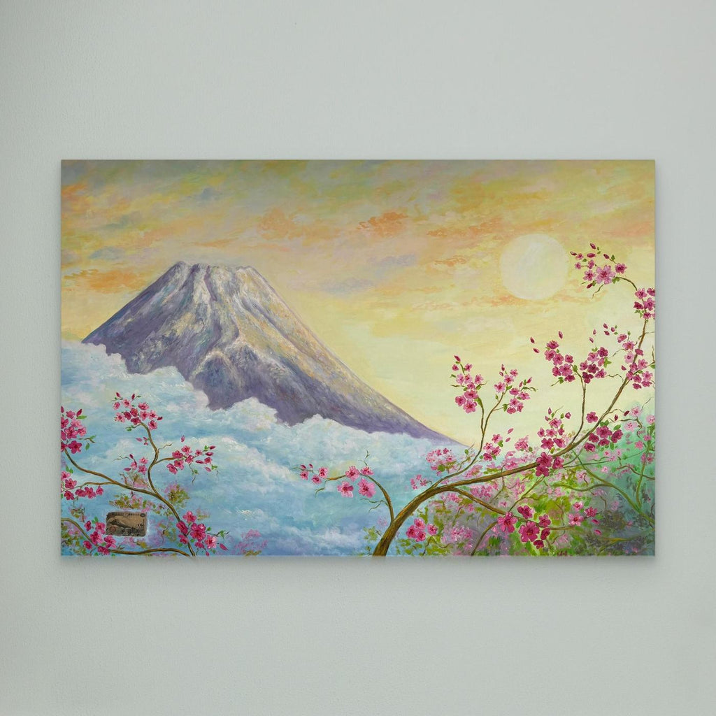 Monte Fuji e Fiori di Ciliegio 