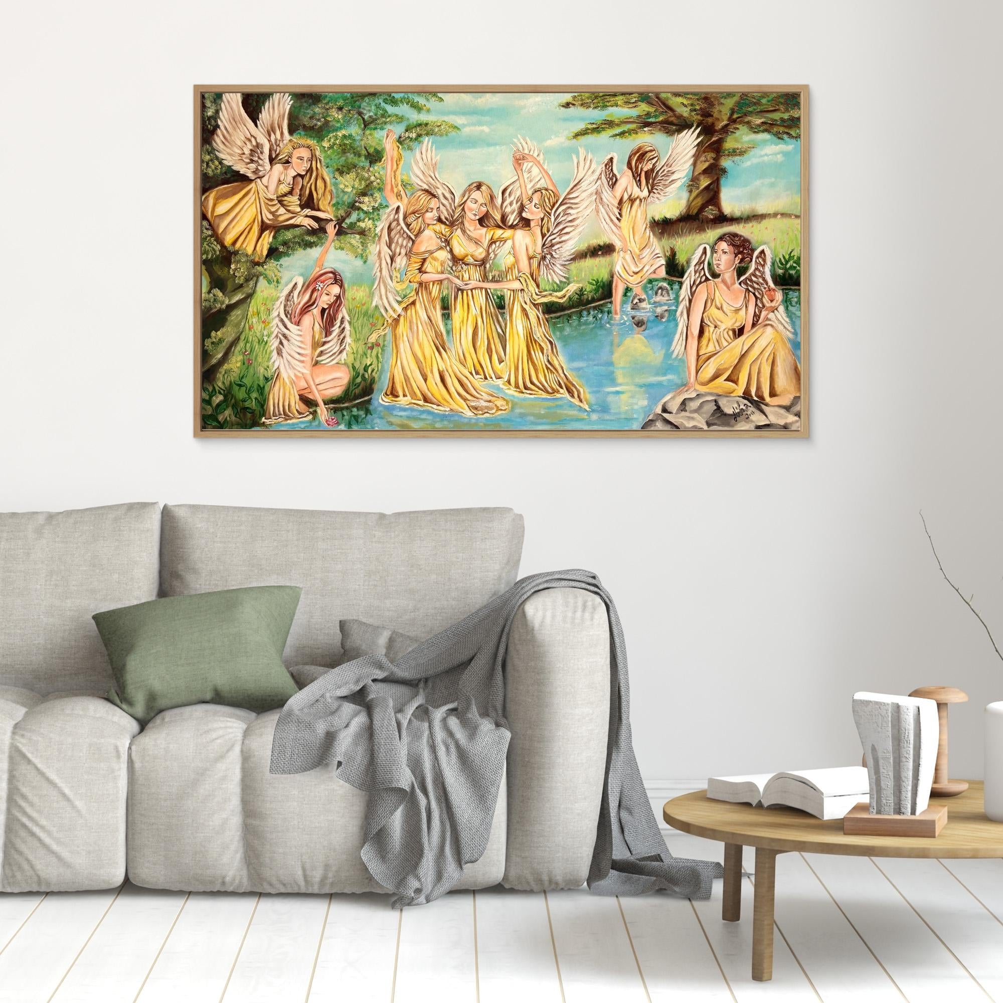 Il Ballo degli Angeli Stampa Fine Art 