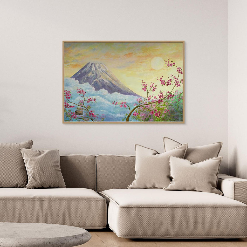 Monte Fuji e Fiori di Ciliegio 