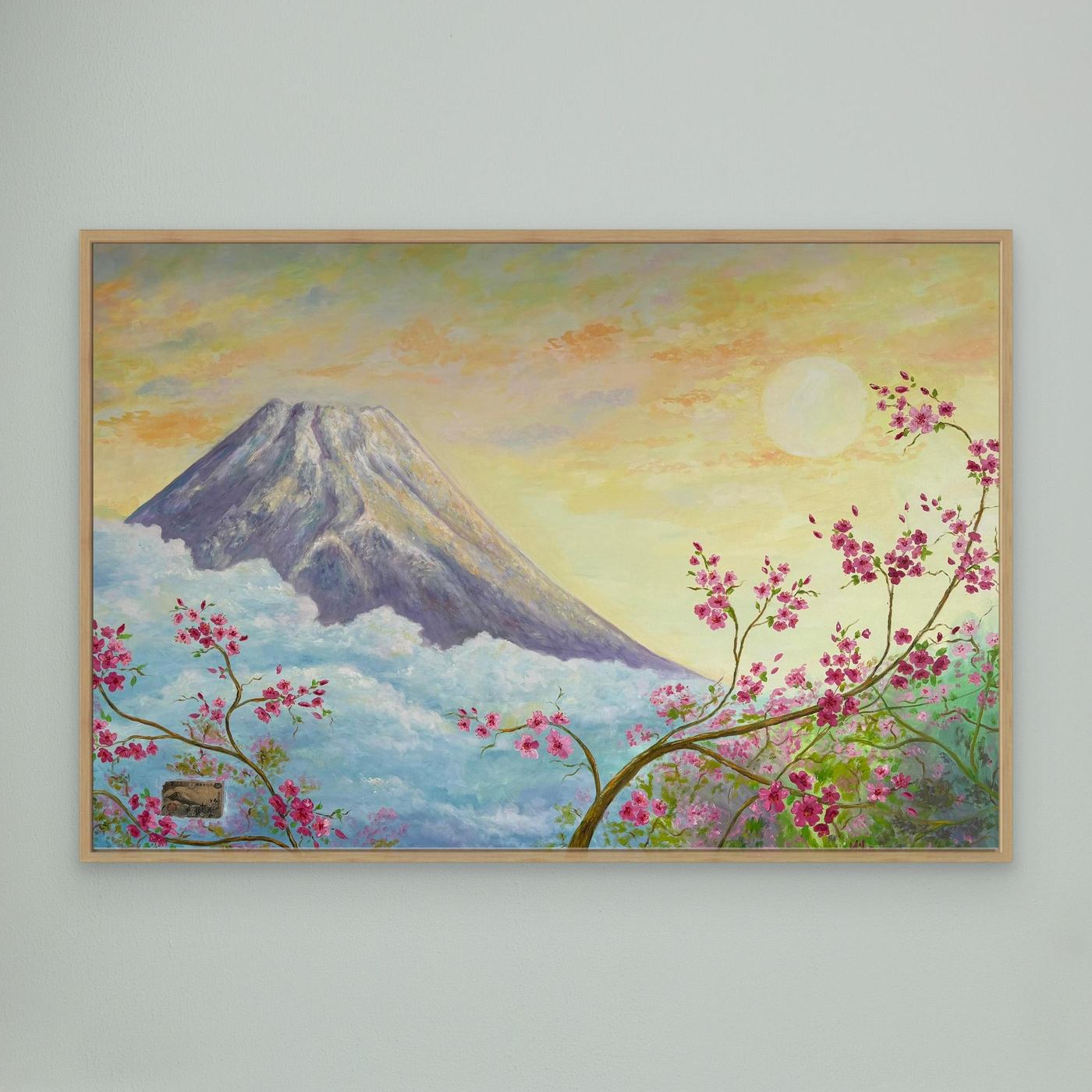Monte Fuji e Fiori di Ciliegio 
