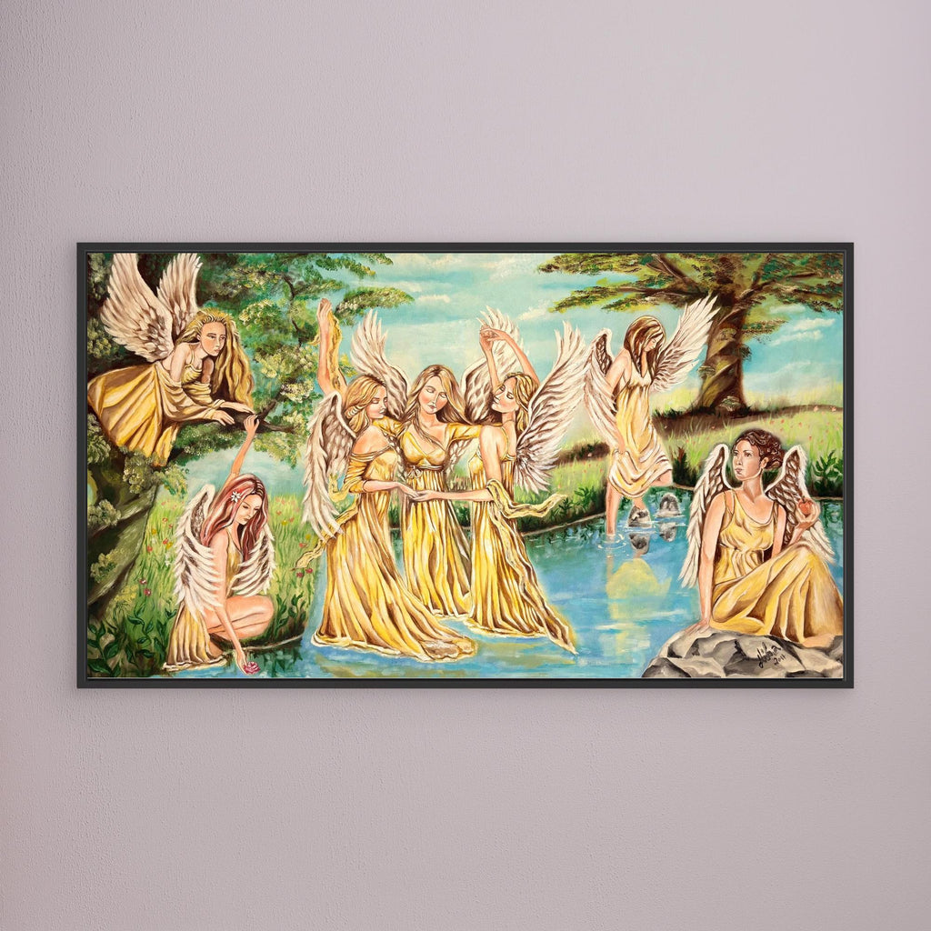 Il Ballo degli Angeli Stampa Fine Art 